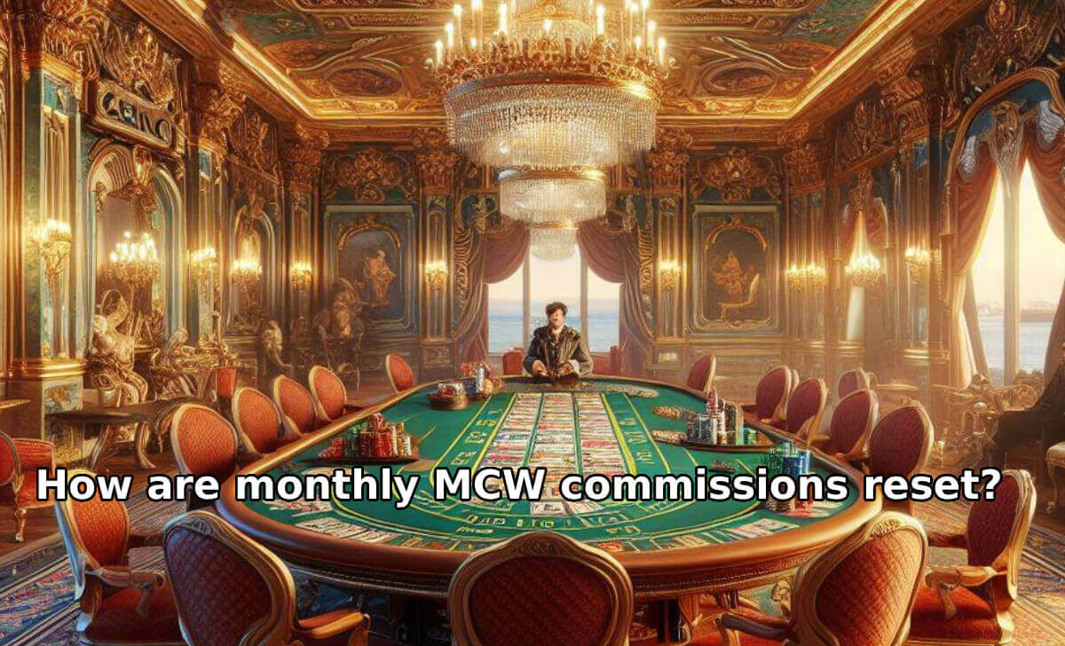 MCW Affiliate commissions are recalculated monthly